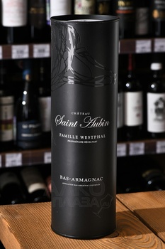 Armagnac Saint Aubin 1990 - арманьяк Сент Обен 1990 год 0.7 л в тубе