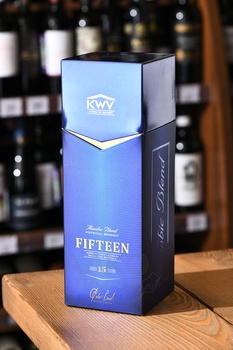 KWV 15 Years Old - бренди КВВ 15 лет 0.75 л в п/у