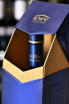 KWV 15 Years Old - бренди КВВ 15 лет 0.75 л в п/у