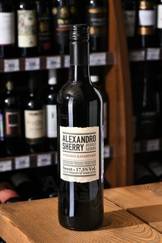 Alexandro Pedro Ximenez - херес Алехандро Педро Хименез 0.75 л