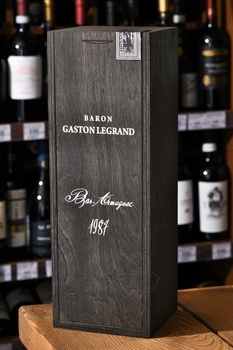 Baron G. Legrand 1987 - арманьяк Барон Легран 1987 года 0.7 л