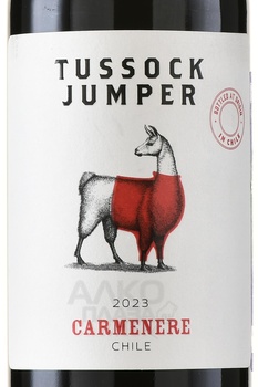 Tussock Jumper Carmenere - чилийское вино Тассок Джампер Карменер (Лама) 0.75 л красное сухое