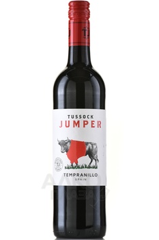 Tussock Jumper Tempranillo - вино Тассок Джампер Темпранильо 0.75 л красное сухое Испания