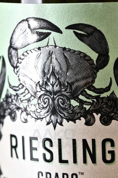 Crabo Riesling - вино Крабо Рислинг 0.75 л белое полусухое