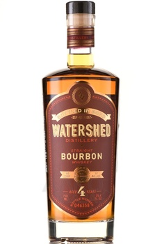 Watershed Bottled in Bond Straight Bourbon 4 Year Old - виски Вотершэд Боттлд ин Бонд Стрейт Бурбон 4 года 0.75 л