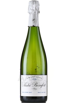 Andre Beaufort Polisy Brut Nature - шампанское Андре Бофор Полизи Брют Натюр 0.75 л белое брют натюр