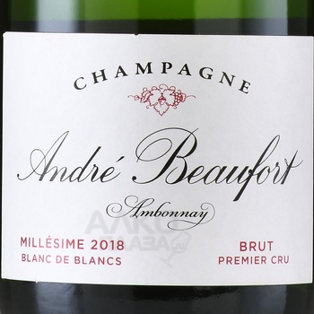Andre Beaufort Ambonnay Blanc de Blancs Premier Cru - шампанское Андре Бофор Амбонэ Блан де Блан Премье Крю 0.75 л белое брют