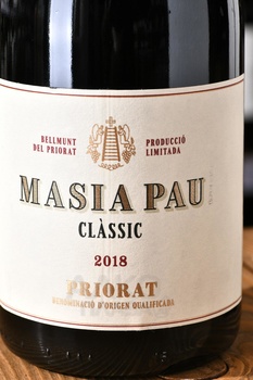 Masia Pau Classic - вино Масиа Пау Классик 0.75 л красное сухое