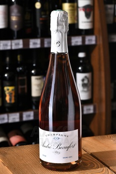 Andre Beaufort Polisy Brut Rose - шампанское Андре Бофор Полизи Резерв Розе 0.75 л розовое полусладкое