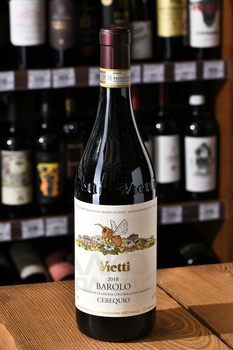 Barolo Cerequio Vietti - вино Бароло Черекуйо Вьетти 0,75 л красное сухое