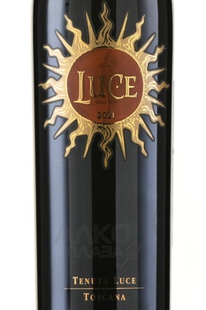 Luce della Vite 2017 - вино Люче Делла Вите 0.75 л красное сухое