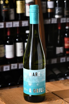 Mare & Grill Vinho Verde White - вино Маре энд Гриль Винью Верде Уайт 0.75 л белое полусухое