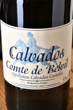 Comt De Belvil Fine - кальвадос Комт де Бельвиль Фин 0.7 л