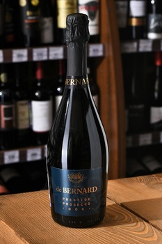 de Bernard Prestige Prosecco - вино игристое де Бернар Престиж Просекко 0.75 л белое брют