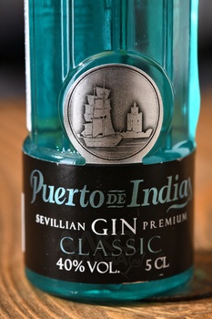 Puerto de Indias Classic - джин Пуэрто де Индиас Классик 0.05 л
