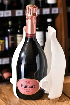 Ruinart Brut Rose - шампанское Рюинар Брют Розе 0.75 л в чехле