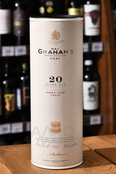 Porto Grahams Tawny 20 Years in Tube - портвейн Грэмс Тони 20 лет 0.75 л в тубе