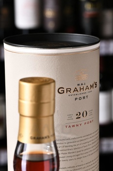 Porto Grahams Tawny 20 Years in Tube - портвейн Грэмс Тони 20 лет 0.75 л в тубе