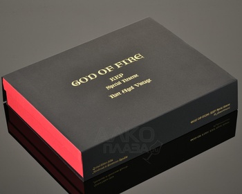 God of Fire KKP Never Back Down Special Reserve Set Macassar Ebony - сигары Год оф Фаер ККП Нэвер Бэк Даун Спешл Резерв Макассар Эбони набор