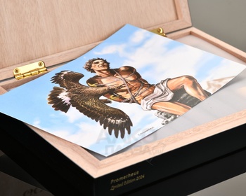 God of Fire KKP Never Back Down Special Reserve Set Macassar Ebony - сигары Год оф Фаер ККП Нэвер Бэк Даун Спешл Резерв Макассар Эбони набор