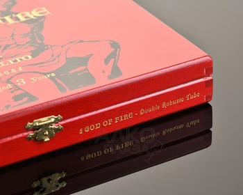 God of Fire by Carlito Double Robusto Tubos - сигары Год оф Фаер Карлито Дабл Робусто тубос
