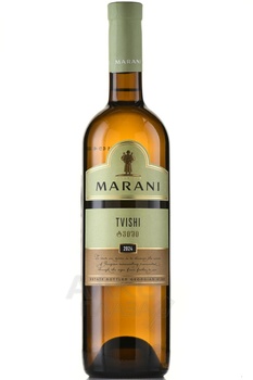 Marani Tvishi - вино Марани Твиши 0.75 л белое полусладкое