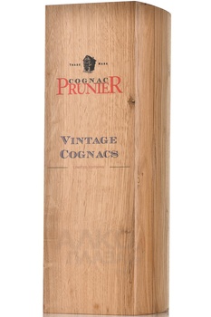 Prunier Petite Champagne 1989 - коньяк Прунье Птит Шампань 1989 год 58.9% / 0.7 л в п/у дерево