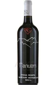 Вино Галиат КД Гранд Резерв 0.75 л красное сухое