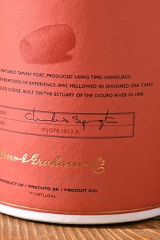 Graham’s 10 Year Old Tawny - портвейн Грэмс Эйджд 10 Еарс Тони 0.75 л в тубе