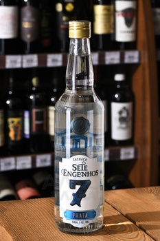 Cachaca Sete Engenhos 7 Prata - кашаса 7 Сет Индженос Прата 0.7 л