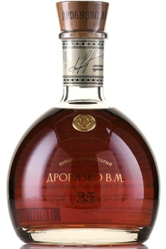 Коньяк ОС В. М. Дробязко 35 лет 0.7 л в п/у