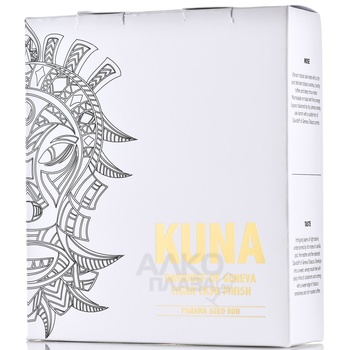 Kuna Davidoff of Geneva Cigar Cask Finish - ром Куна Давидофф оф Женева Сигар Каск Финиш 0.7 л в п/у