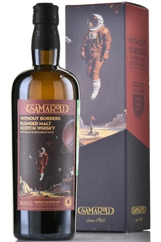 Samaroli Without Borders Gagarin Limited Edition - виски солодовый Самароли Визаут Бордерс Гагарин Лимитед Эдишн 0.7 л в п/у