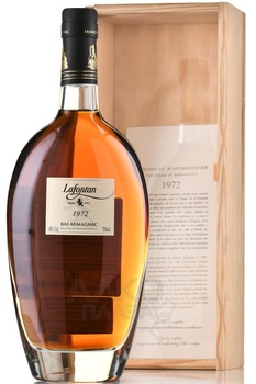 Lafontan Millesime 1972 - арманьяк Лафонтан Миллезиме 1972 год 0.7 л в д/у