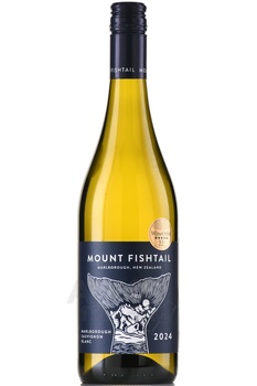 Mount Fishtail Sauvignon Blanc Marlborough - вино Маунт Фиштейл Совиньон Блан Мальборо 2022 год 0.75 л белое сухое