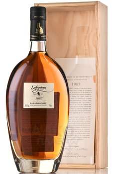Lafontan Millesime 1987 - арманьяк Лафонтан Миллезим 1987 года 0.7 л
