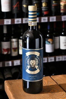 Chianti Casale III Edoardo Pi DOC - вино Кьянти Казалле III Эдуардо Пи ДОК 0.75 л красное сухое
