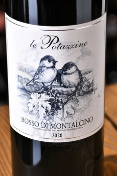 Tenuta Le Potazzine Rosso Di Montalcino - вино Россо ди Монтальчино Тенуте Ле Потаццине 2020 год 0.75 л красное сухое