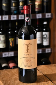 Villa Trasqua Fanatico Chianti Classico Riserva - вино Вилла Траска Фанатико Кьянти Классико Ризерва 0.75 л красное сухое