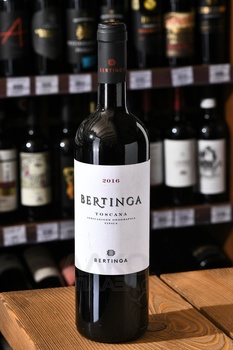 Bertinga Toscana - вино Бертинга Тоскана 0.75 л красное сухое