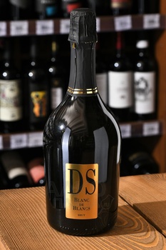 DS Blanc de Blancs - вино игристое ДС Блан де Блан 2020 год 0.75 л белое брют