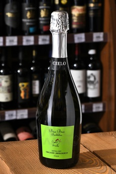 Cielo Bubbles - вино игристое Чело Бабблс 2023 год 0.75 л белое брют