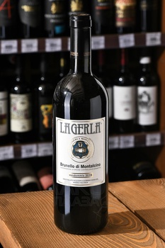 Brunello di Montalcino La Gerla - вино Брунэлло ди Монтальчино Ла Джерла 0.75 л красное сухое