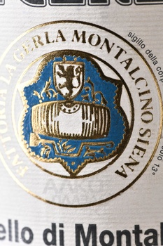 Brunello di Montalcino La Gerla - вино Брунэлло ди Монтальчино Ла Джерла 0.75 л красное сухое