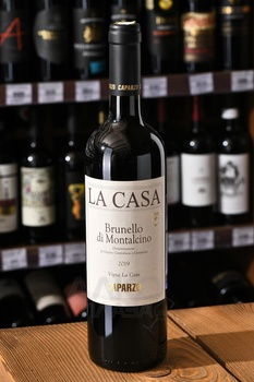 Caparzo Brunello di Montalcino La Casa DOCG - вино Капарцо Брунелло ди Монтальчино Ла Каза ДОКГ 0.75 л красное сухое