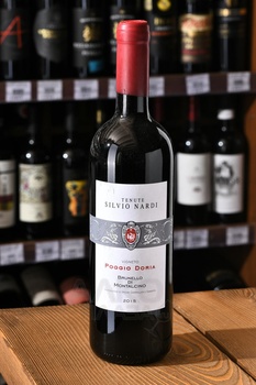 Brunello di Montalcino Vigneto Poggio Doria DOCG - вино Брунелло ди Монтальчино Виньето Поджо Дория ДОКГ 0.75 л красное сухое