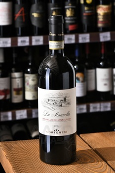 Cortonesi Brunello di Monatalcino La Mannella - вино Кортонези Ла Маннелла Брунелло ди Монтальчино 0.75 л красное сухое