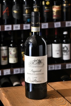 Cortonesi Poggiarelli Brunello di Monatalcino - вино Кортонези Поджарелли Брунелло ди Монтальчино 0.75 л красное сухое