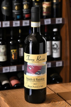 Terra Rossa Brunello di Montalcino - вино Брунелло ди Монтальчино Терра Росса 0.75 л красное сухое