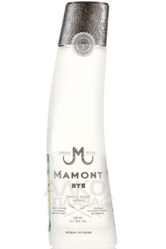 Mamont Rye - водка Мамонт Ржаная 0.5 л
